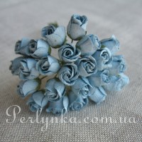 Бутон троянди синій 13мм