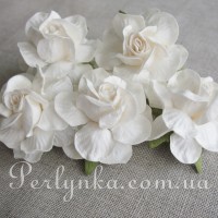 Троянда 4,5см біла